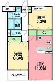 Branche（ブランシェ）の間取り画像