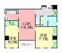LHL湘南の間取り画像