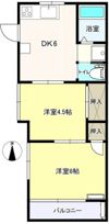 フラット富蔵の間取り画像