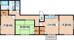 元町レジデンスI番館の間取り画像