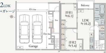 Moto Garageの間取り画像