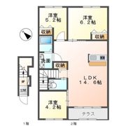 EXCEL・I弐番館（エクセルアイニバンカン）の間取り画像