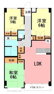 厚木・コアラマンションの間取り画像