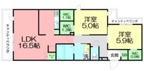 ソフィア本厚木の間取り画像