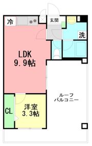 アップワード本厚木の間取り画像
