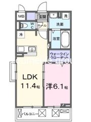 アルールIIの間取り画像