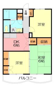 リバティー小泉の間取り画像