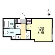 ベイルーム本厚木クレストの間取り画像