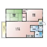 エクセルNAGANOの間取り画像