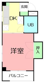 第1厚英ビルの間取り画像