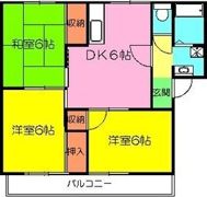 スミール井上Aの間取り画像