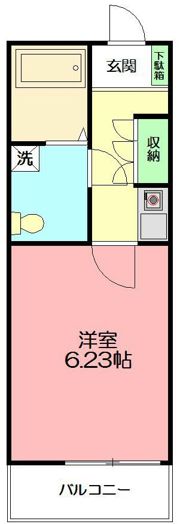 フェリオ本厚木の間取り画像
