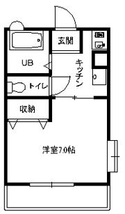 プレジィールの間取り画像