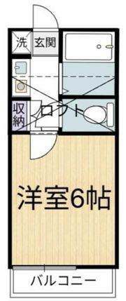 リバービューの間取り画像