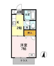 エーデルハイム Iの間取り画像