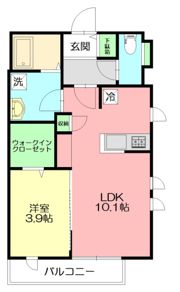 メゾンサンコウの間取り画像