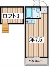 小柳ハイムの間取り画像