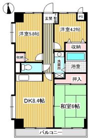 メゾン・ド・フレールの間取り画像