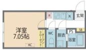 カインドネス辻堂Southの間取り画像