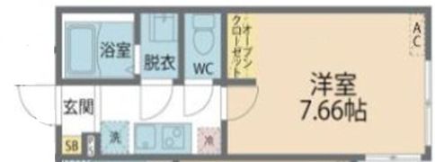 カインドネス辻堂Southの間取り画像