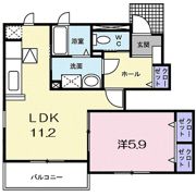 ショコラIIの間取り画像