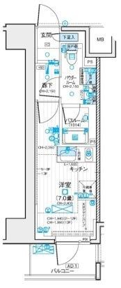 デュオステージ藤沢の間取り画像