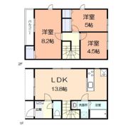 グランポタジェBの間取り画像