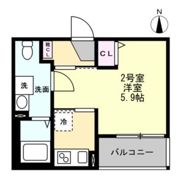 ベイルーム東本厚木の間取り画像