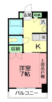 ラポール鶴嶺の間取り画像