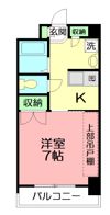 ラポール鶴嶺の間取り画像