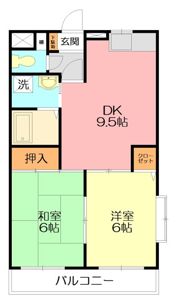 リバーシティ中山C棟の間取り画像