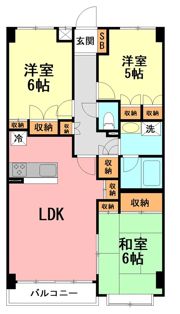 厚木・コアラマンションの間取り画像