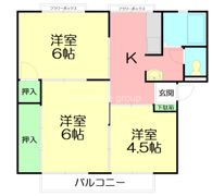 サン・リバティIIの間取り画像