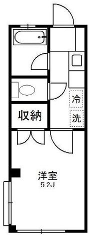 恩名第三ビルの間取り画像