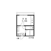 フラット七里の間取り画像