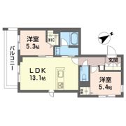 レフィシア腰越の間取り画像