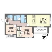 レフィシア腰越の間取り画像
