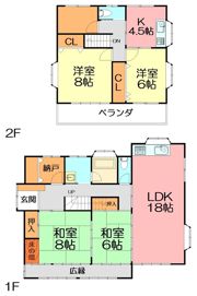 塩谷の間取り画像