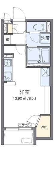 レオネクストアミーゴの間取り画像