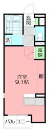 ミランダラウレア湘南の間取り画像