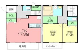 ガーデンヒルズ湘南台E棟の間取り画像
