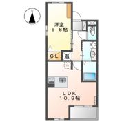 ディアコートの間取り画像