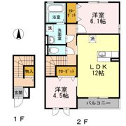グリシーヌの間取り画像