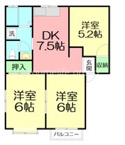 セレス鵠沼B棟の間取り画像