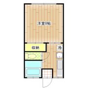 コーポ清水の間取り画像