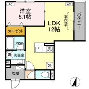 ブルマーレ湘南台の間取り画像