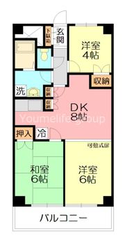 ルファール湘南台の間取り画像
