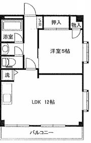 コーポサンシャイン21の間取り画像
