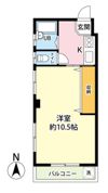 クレアール厚木の間取り画像