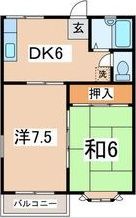 コーポカナリアの間取り画像
